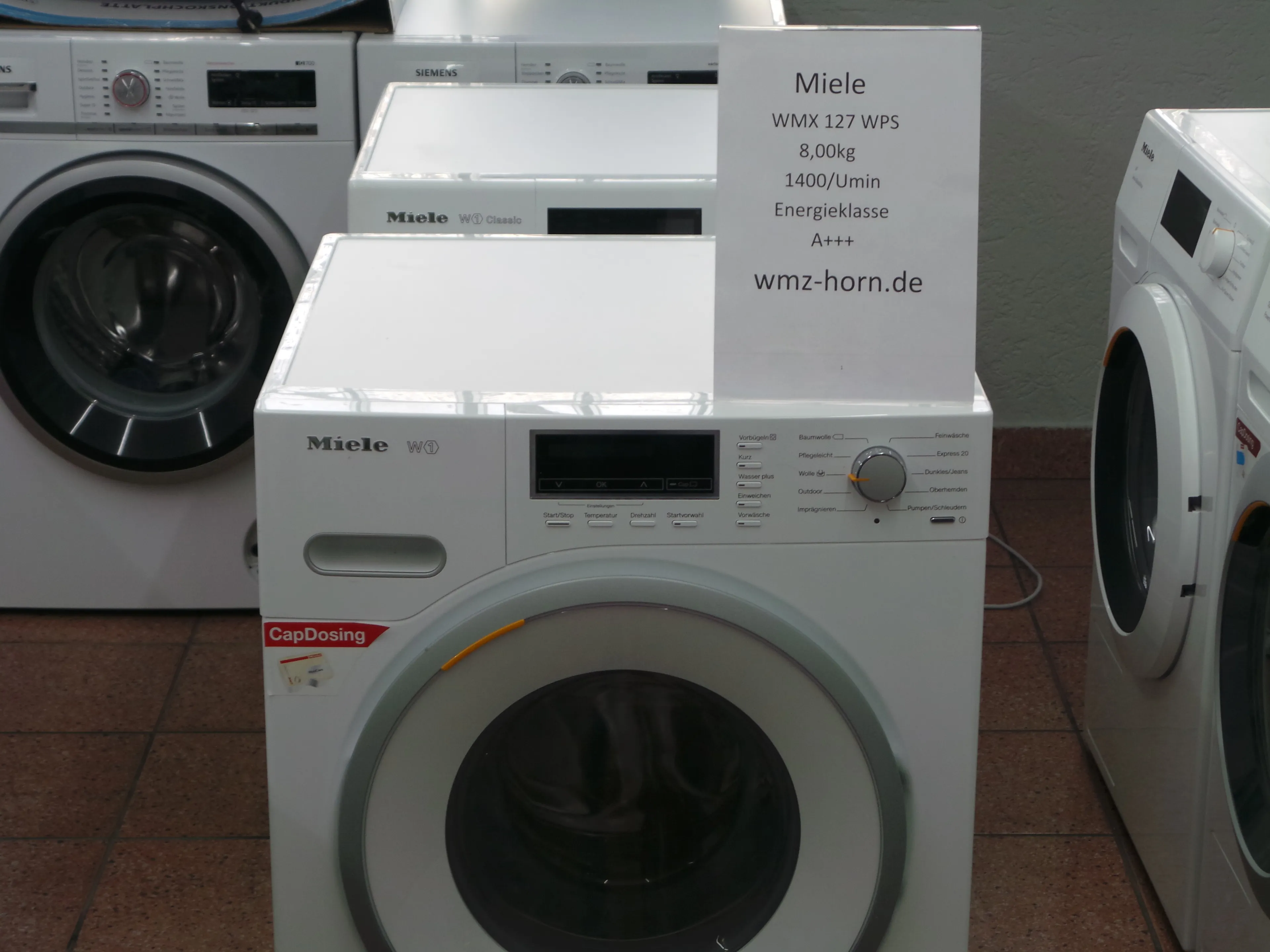 Miele WMX 127 WPS