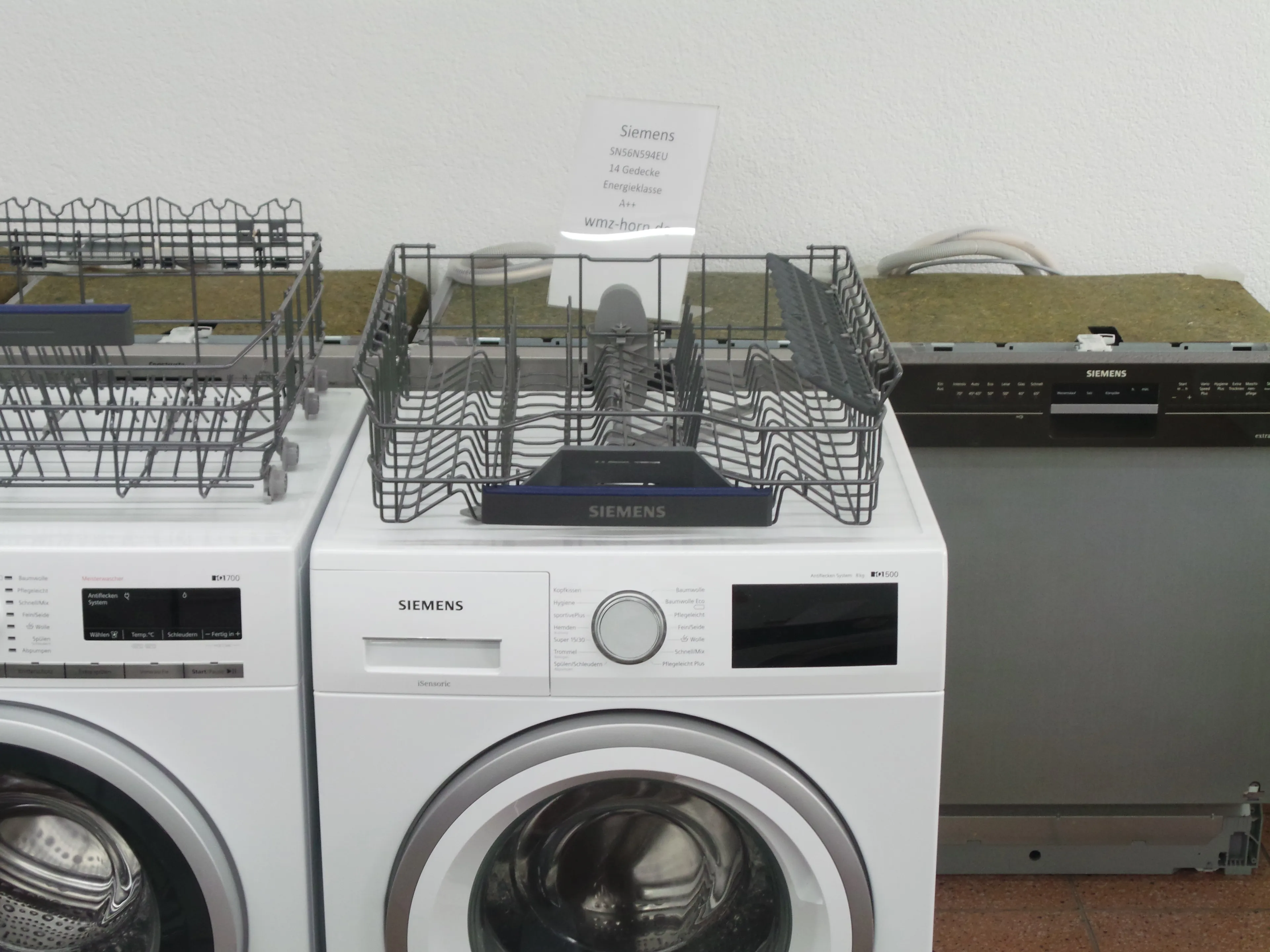 Siemens Geschirrkorb oben